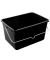 Eimer 13340034 eckig schwarz 12 Liter