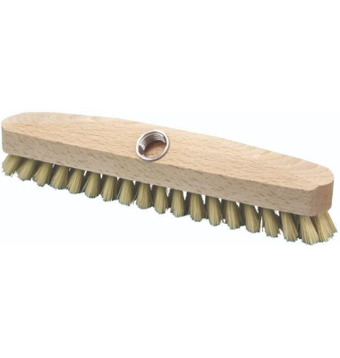 Schrubber, Verschraubung, Holz, Borsten: Myprenfibre, B: 29,5 cm