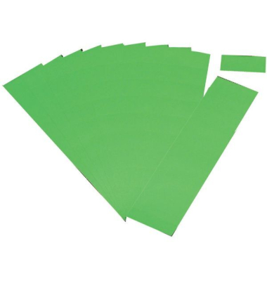 Einsteckkarten für Planrecord grün 70x32mm