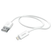 Anschlusskabel Basic, USB A/Lightning-ST/ST, L: 1 m, weiß