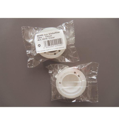Klebeband WIHE-lux 420.044, 19mm x 10m, transparent