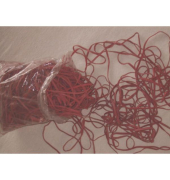 Gummibänder 4 x 150mm rot 100g Ø ca 95mm