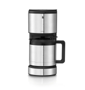Kaffeemaschine 04 12160011, silber/schwarz, 1000 Watt, 8 Tassen