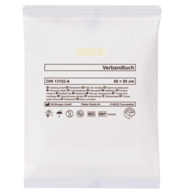 Verbandtuch DIN SO 60 x 80cm