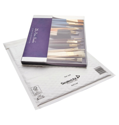 Luftpolstertaschen G/4, 101080898, innen 230x330mm, Wahlweise für Selbstklebe-, Adhäsions- oder Klammerverschluss verwendbar, we