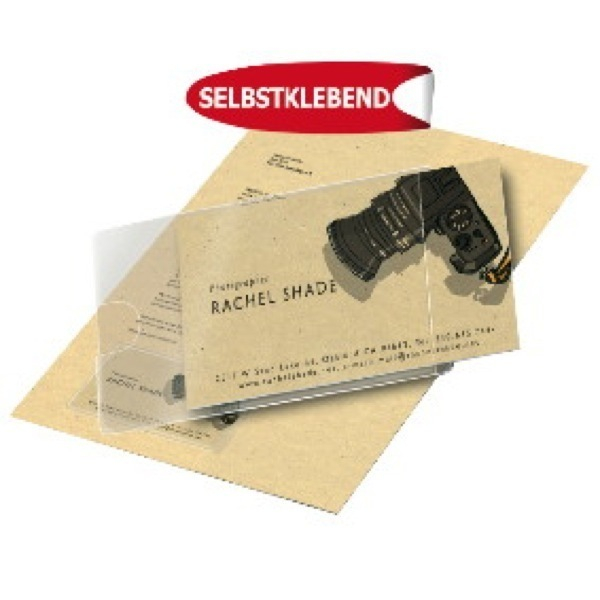 5701193013710 - Djois Visitenkartentaschen 10106 Transparent Polypropylen 95 x 03 x 6 cm 10 Stück