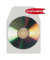 CD/DVD-Tasche selbstklebend transp. 127x127mm