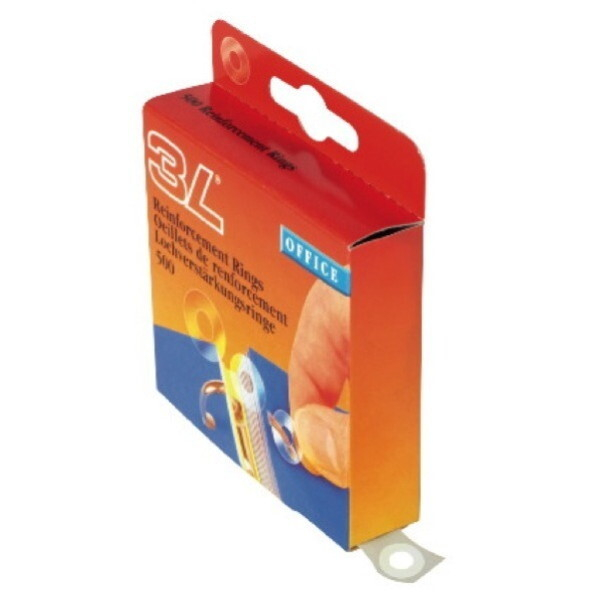 5701193821452 - Lochverstärkungsringe aus PP 8214-500 transparent Polypropylen Inh500 500 Stück