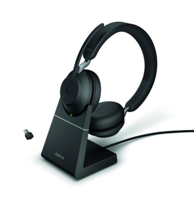 Headset, m.Station, Evolve2 65 UC, Stereo, USB C, Bluet.5.0, schwarz