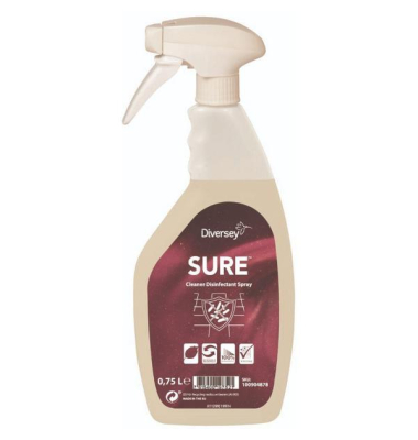 Desinfektionsreiniger 100904878 Sure, 750ml, Spr&uuml;hflasche