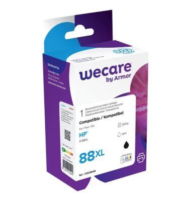 Druckerpatrone K20256W4 kompatibel zu HP 88XL schwarz