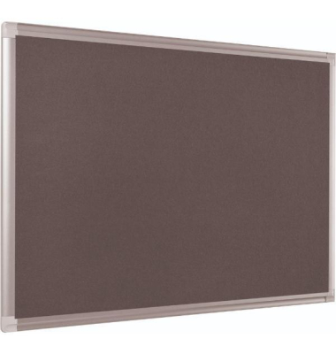 Pinnwand NEW GENERATION MAYA FA0342830, 90x60cm, Filz, Aluminiumrahmen, grau