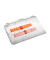 Tragebox ID 38D m.rot.Schieber transp. f.2 Ausweise quer