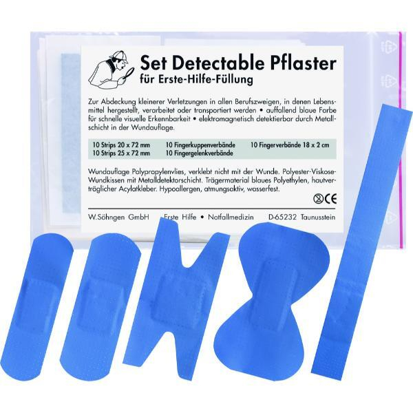 4250108814283 - Nachfüllset Pflaster blau detektierbar 50 Stück 4250108814283 Söhngen