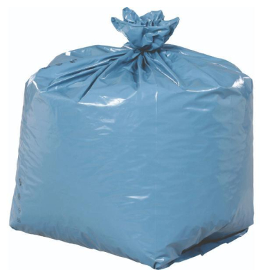 Müllsäcke 655.135, blau, 240 Liter, offen