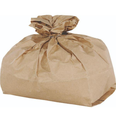 Müllsäcke PAPIER10010, braun, 10 Liter, offen Müllsäcke PAPIER10010, braun, 10 Liter, offen