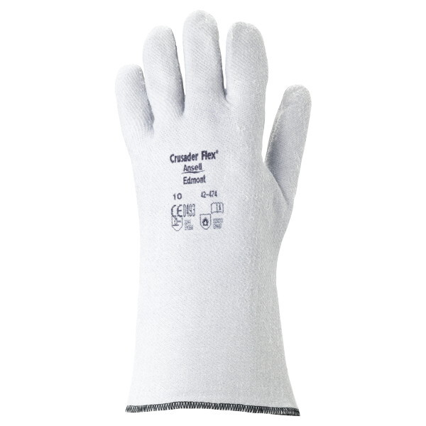 12 Stück Ansell Hitzeschutzhandschuhe ActivArmr, Nitril, grau, Größe 9 / L 0076490439101 Ansell
