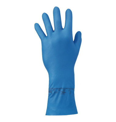 Chemikalienschutzhandschuhe AlphaTec, Nitril, blau, Größe 10 / XL