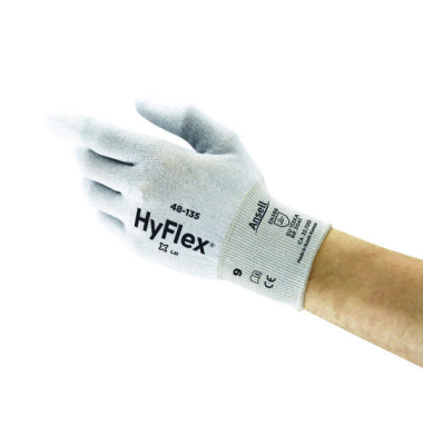 Arbeitshandschuhe HyFlex, Polyurethan, weiß, Größe 6 / XS Arbeitshandschuhe HyFlex, Polyurethan, weiß, Größe 6 / XS