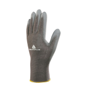 Arbeitshandschuhe, Polyurethan, schwarz/grau, Größe 7 / S