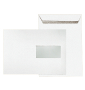 Versandtaschen Posthorn 05240321, C5, mit Fenster, selbstklebend, 90g, weiß