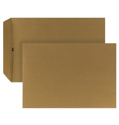 Versandtaschen Posthorn 04250336, B5, ohne Fenster, selbstklebend, 90g, braun