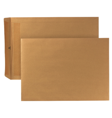 Versandtaschen 04280336, B4, ohne Fenster, selbstklebend, 90g, braun Versandtaschen 04280336, B4, ohne Fenster, selbstklebend, 90g, braun