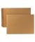 Versandtaschen 04280336, B4, ohne Fenster, selbstklebend, 90g, braun