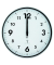 Wanduhr, Batteriebetrieb, Funk, Ø: 31 cm, ABSPC, silber, Ziffernblatt