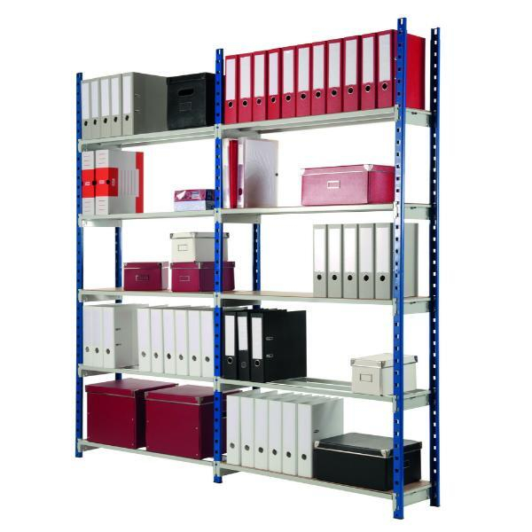 3660141140477 - Regal RANGECO 1000 x 300 x 2000 mm 5 Böden verstellbar 3660141140477 PAPERFLOW 3660141140477 - Regal RANGECO 1000 x 300 x 2000 mm 5 Böden verstellbar 3660141140477 PAPERFLOW
