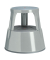 Rollhocker TWIN STEEL, Metall, 43,3 x 41 cm, Tragf.: 150 kg, grau