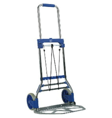 Transportkarre 3080, Aluminium, Tragf.: 90 kg, 490 x 480 x 1.100 mm