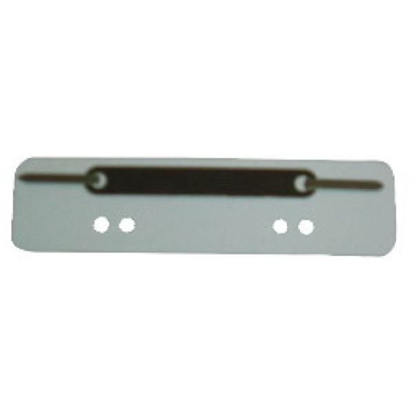 4002030120068 - Heftstreifen 1012500010 PP Metall weiß 4002030120068 25 Stück