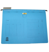 Hängehefter 11287885000F, A4 blau Karton 230g