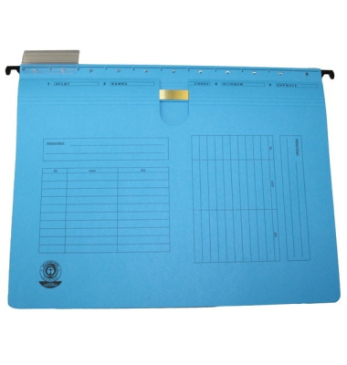 Hängehefter 11287885000F, A4 blau Karton 230g