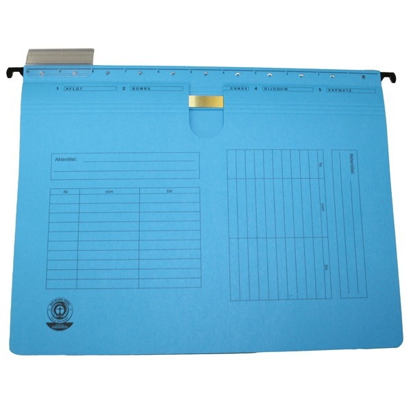 4002030132344 - Hängehefter UniReg Manila(RC) kaufmännische Heftung A4 blau 4002030132344 FALKEN 5 Stück 4002030132344 - Hängehefter UniReg Manila(RC) kaufmännische Heftung A4 blau 4002030132344 FALKEN 5 Stück