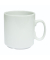 Kaffeebecher Kim, spülmaschinengeeignet, Porzellan, rund, 260 ml, weiß