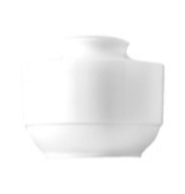 Zuckerdose Kim, Porzellan, mit Deckel, rund, 250 ml, weiß
