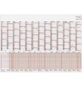 Plakatkalender 7033710003, Kombi, 13 Monate / 1 Seite, 98x68,5cm (98x68,5cm), 2026
