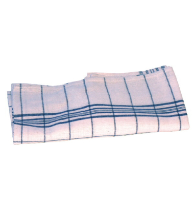 Geschirrtuch, Baumwolle, Maschinenwäsche 60° C, 50 x 70 cm, blauweiß Geschirrtuch, Baumwolle, Maschinenwäsche 60° C, 50 x 70 cm, blauweiß