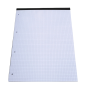 Notizblock 400088810, kariert, A4, 70g, 50 Blatt