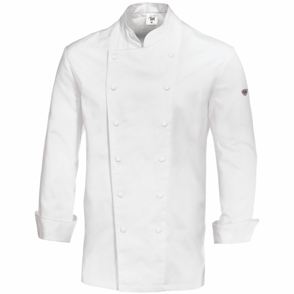 4010365584905 - Kochjacke Herren Baumwolle Maschinenwäsche 95° C Größe XL weiß 4010365584905 BP 4010365584905 - Kochjacke Herren Baumwolle Maschinenwäsche 95° C Größe XL weiß 4010365584905 BP