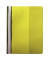 Schnellhefter 439904B, A4+, gelb, Polyvinylchlorid (PVC), Vorderdeckel transparent