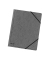 Eckspannmappe 555471E, A4 grau Karton 355g