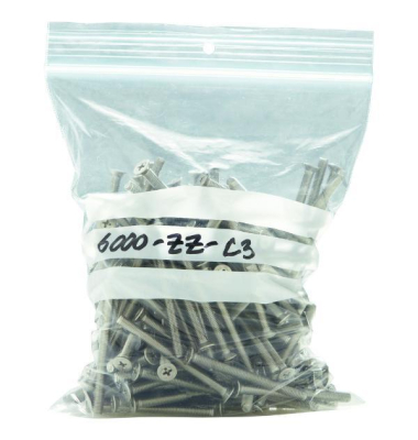 Druckbandbeutel DEBAGRIP, m.Beschr.feld, PE, 0,05 mm, 160 x 220 mm, tr