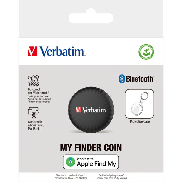 0023942321330 - VERBATIM 32133 - Smart Tag mit Find My-Unterstützung 1 Stück 0023942321330 - VERBATIM 32133 - Smart Tag mit Find My-Unterstützung 1 Stück
