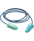 Gehörschutzstöpsel SPARK PLUGS DETECT, blau