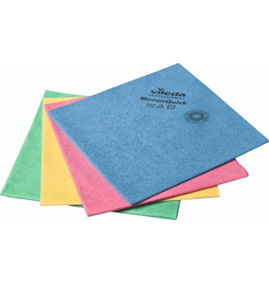 Reinigungstuch MicronQuick, Mikrofaser, 40 x 38 cm, blau Reinigungstuch MicronQuick, Mikrofaser, 40 x 38 cm, blau