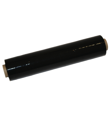 Stretchfolie 343600 500mm x 300m schwarz 23µm Kern-Ø 50mm Stretchfolie 343600 500mm x 300m schwarz 23µm Kern-Ø 50mm