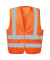 Warnweste, KARL, Polyester, Klettverschluss, Größe: universal, orange